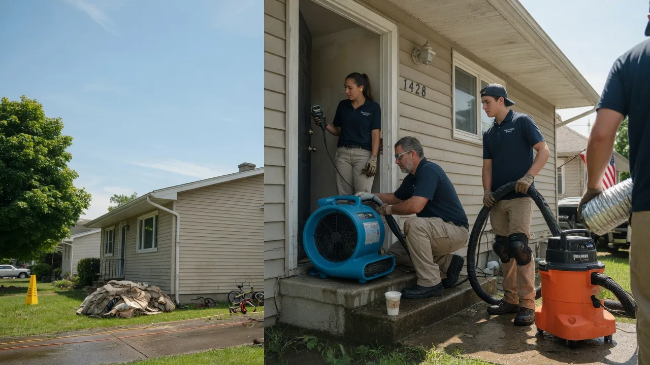 Water Damage Restoration in Schnellville, IN near me